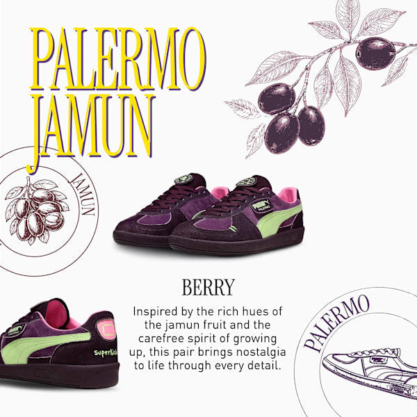 PUMA x SUPERKICKS Palermo Jamun Sneakers