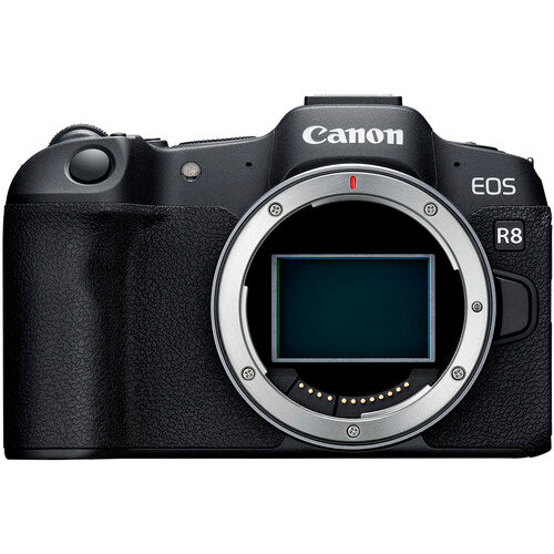 Canon EOS R8 Body with AV Pro 128 gb V90 card + an extra battery LP-E17 and Wildcraft snap bag