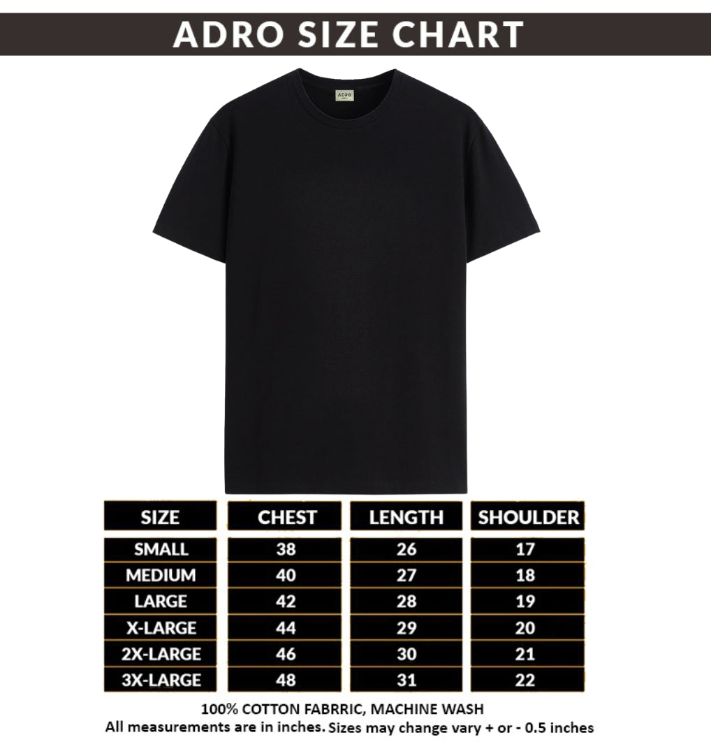 Men Printed Black T Shirt