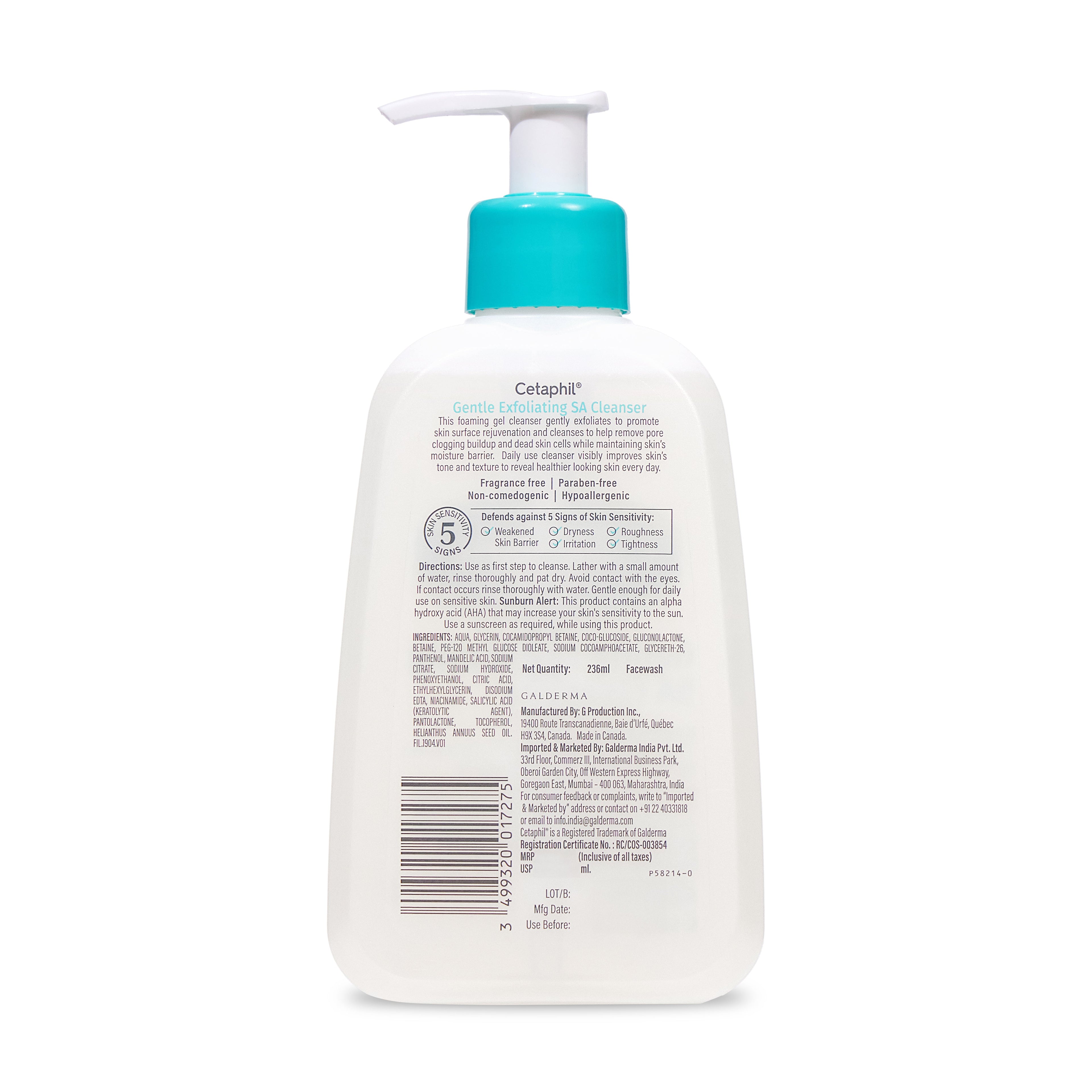 Cetaphil Gentle Exfoliating SA Cleanser