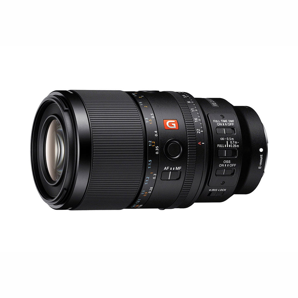 Sony E-Mount FE 100 MM F2.8 MACRO GM OSS Full-Frame Lens (SEL100M28GM) I 1.4x magnification I Excellent Macro lens - Black
