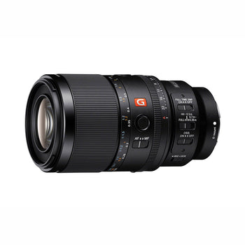 Sony E-Mount FE 100 MM F2.8 MACRO GM OSS Full-Frame Lens (SEL100M28GM) I 1.4x magnification I Excellent Macro lens - Black