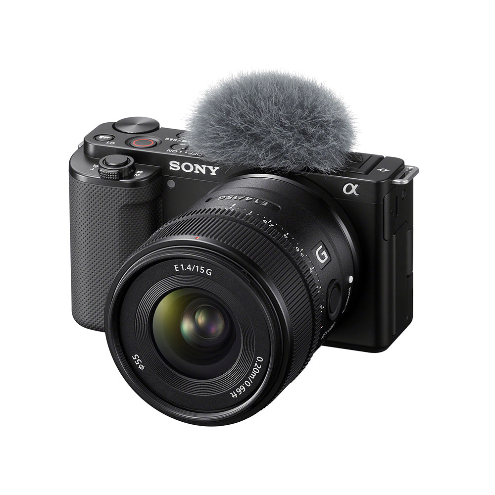 Sony E 15-mm F1.4 G (SEL15F14G) E-Mount APS-C, Large Aperture Wide-Angle Prime G Lens