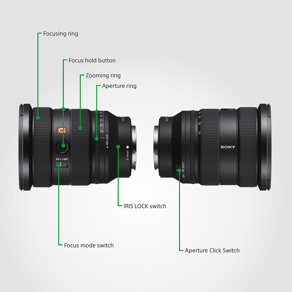 Sony E Mount FE 16–35 mm F2.8 GM I Full Frame Lens (SEL1635GM2) | Smallest & Lightest | Wide-Angle Zoom Lens | High Resolution & Bokeh
