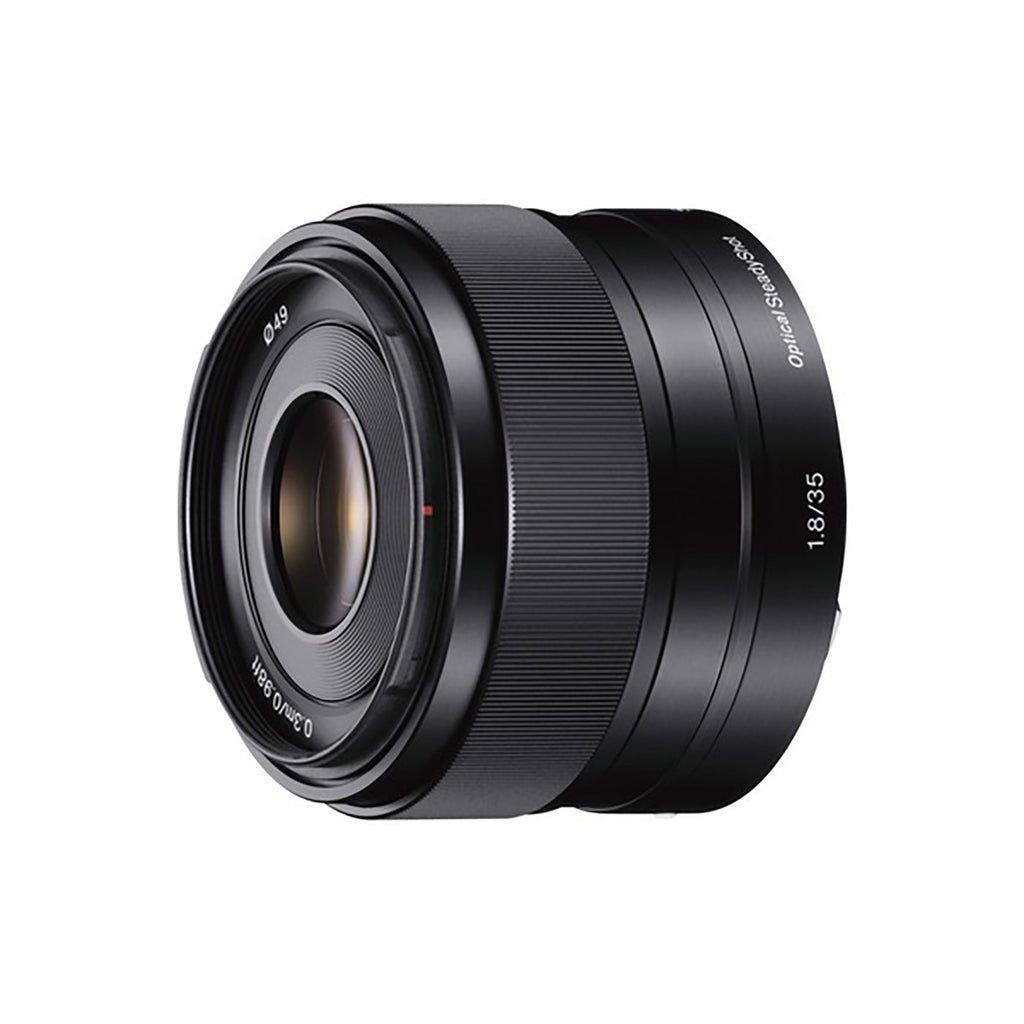 Sony E 35mm F1.8 OSS (SEL35F18) E-Mount APS-C, Standard Prime  Lens