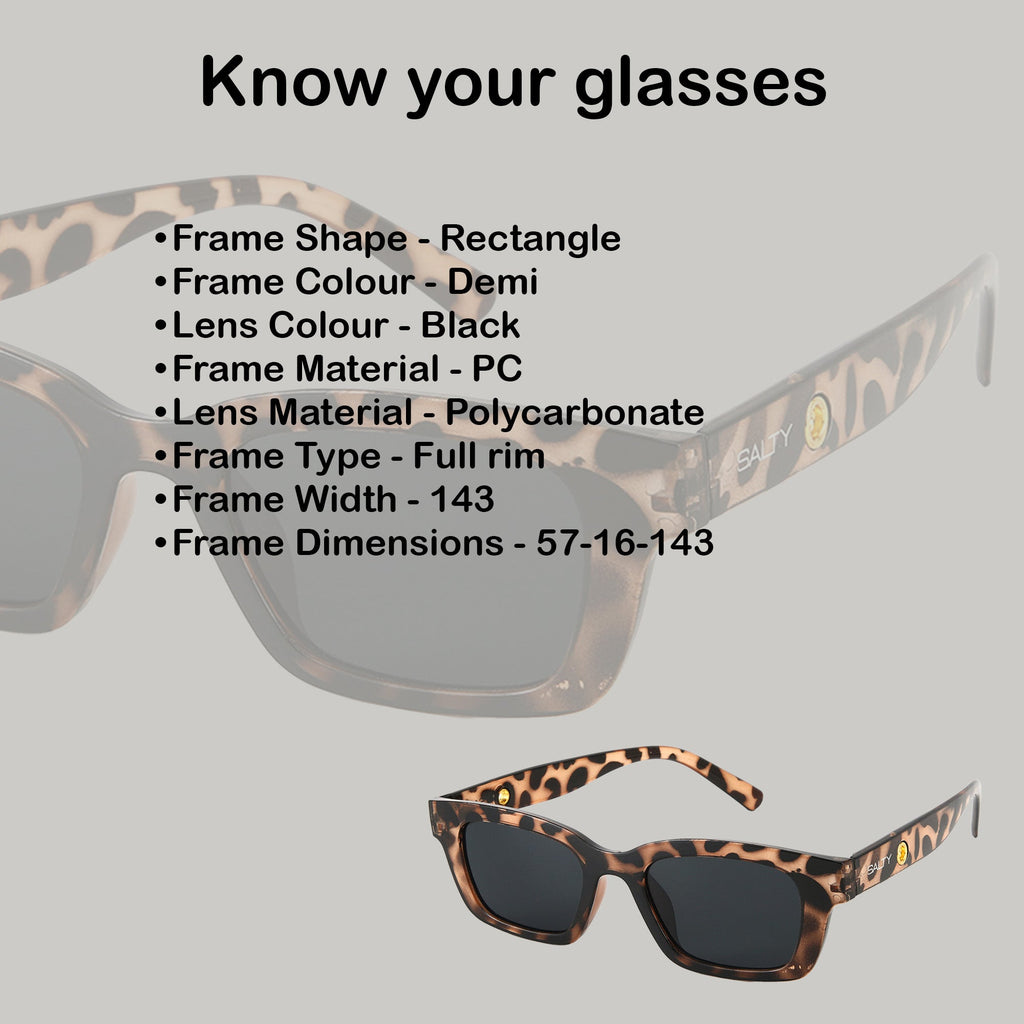 Statement Rectangular UV Protection Sunglasses