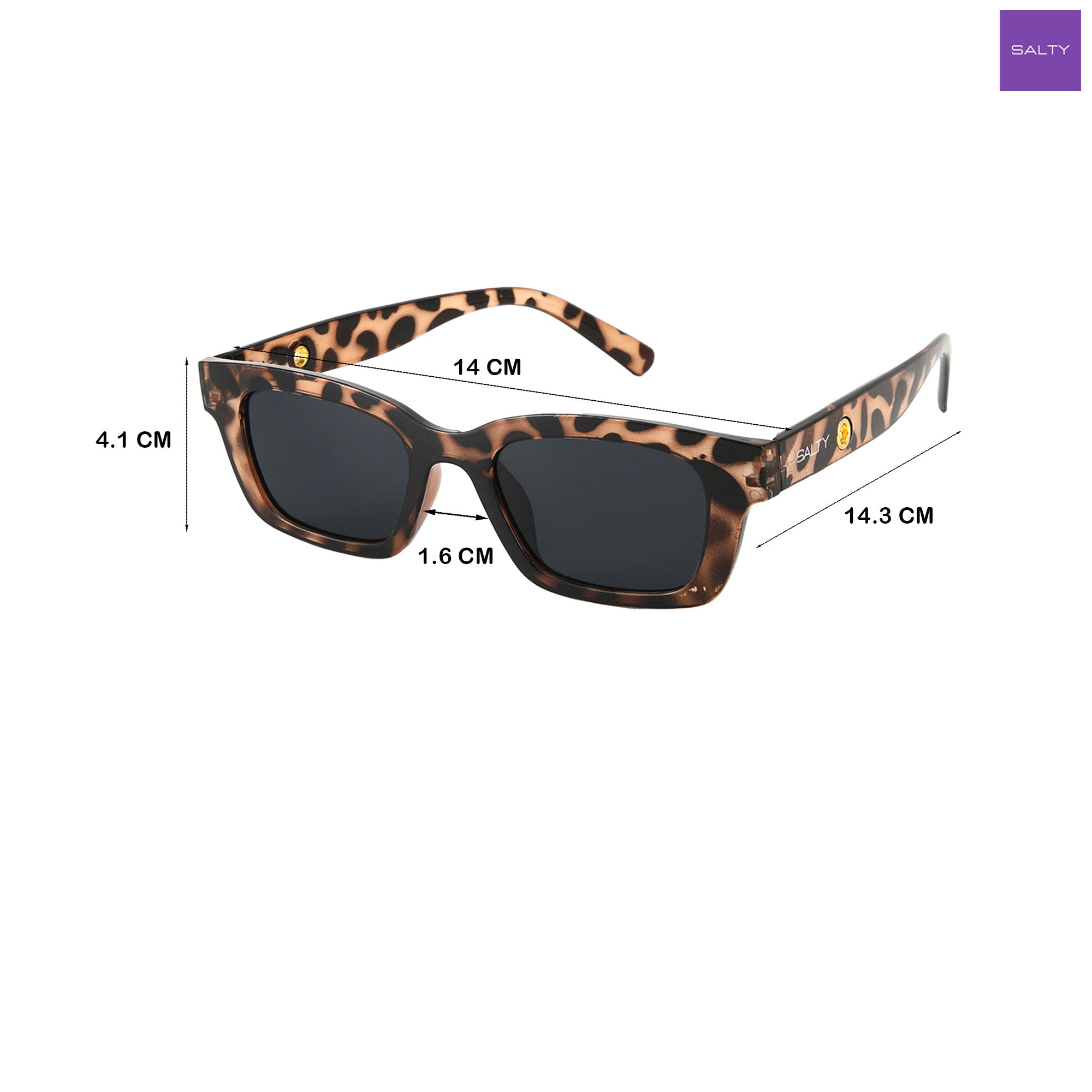 Statement Rectangular UV Protection Sunglasses