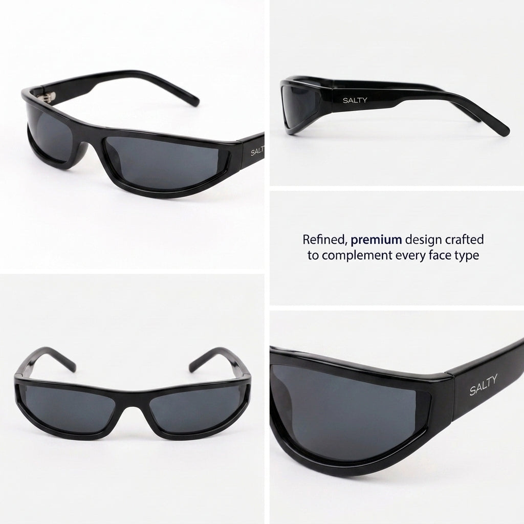 Wrap Around Sporty UV400 Protection Goggles