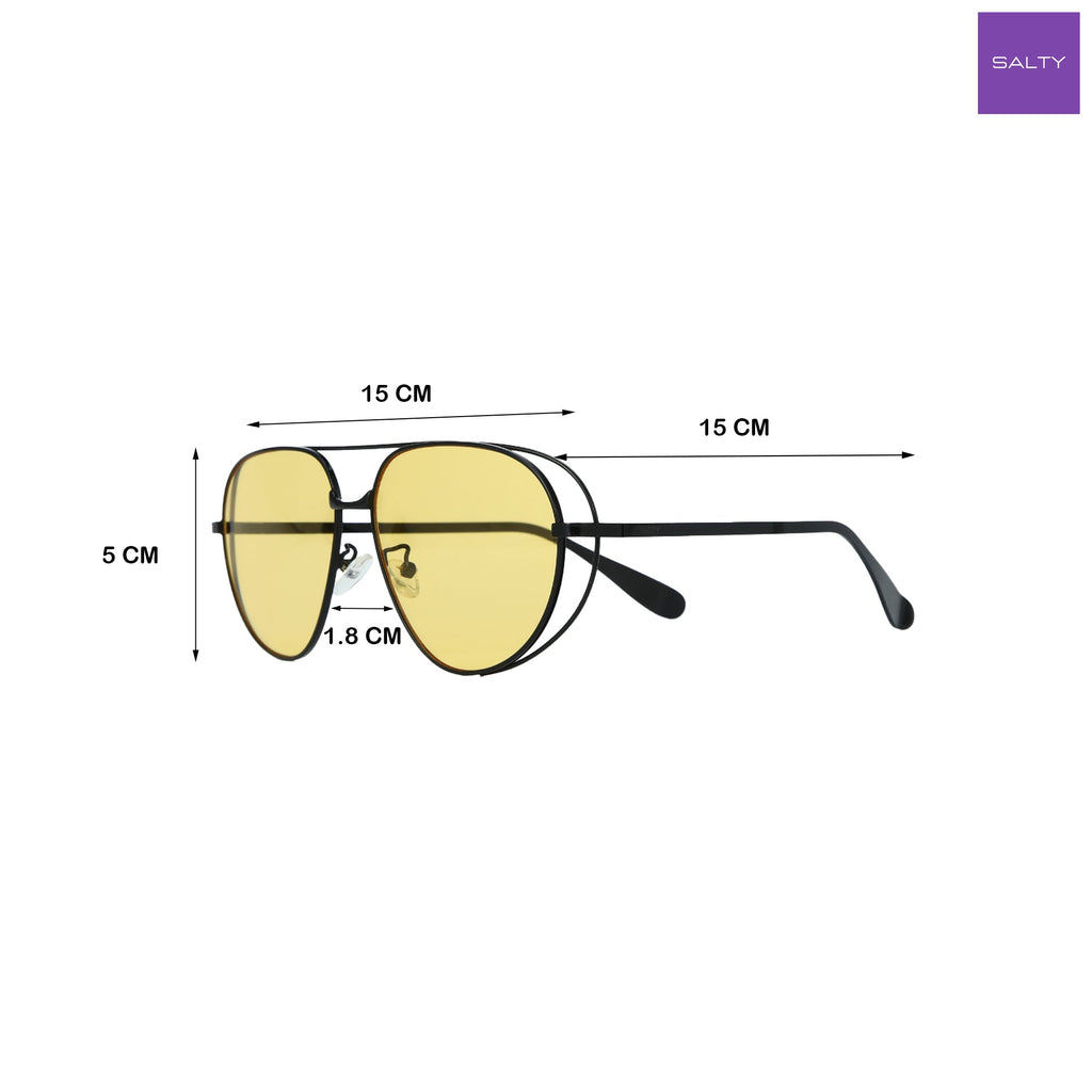 Sunny Horizon Aviators for Men