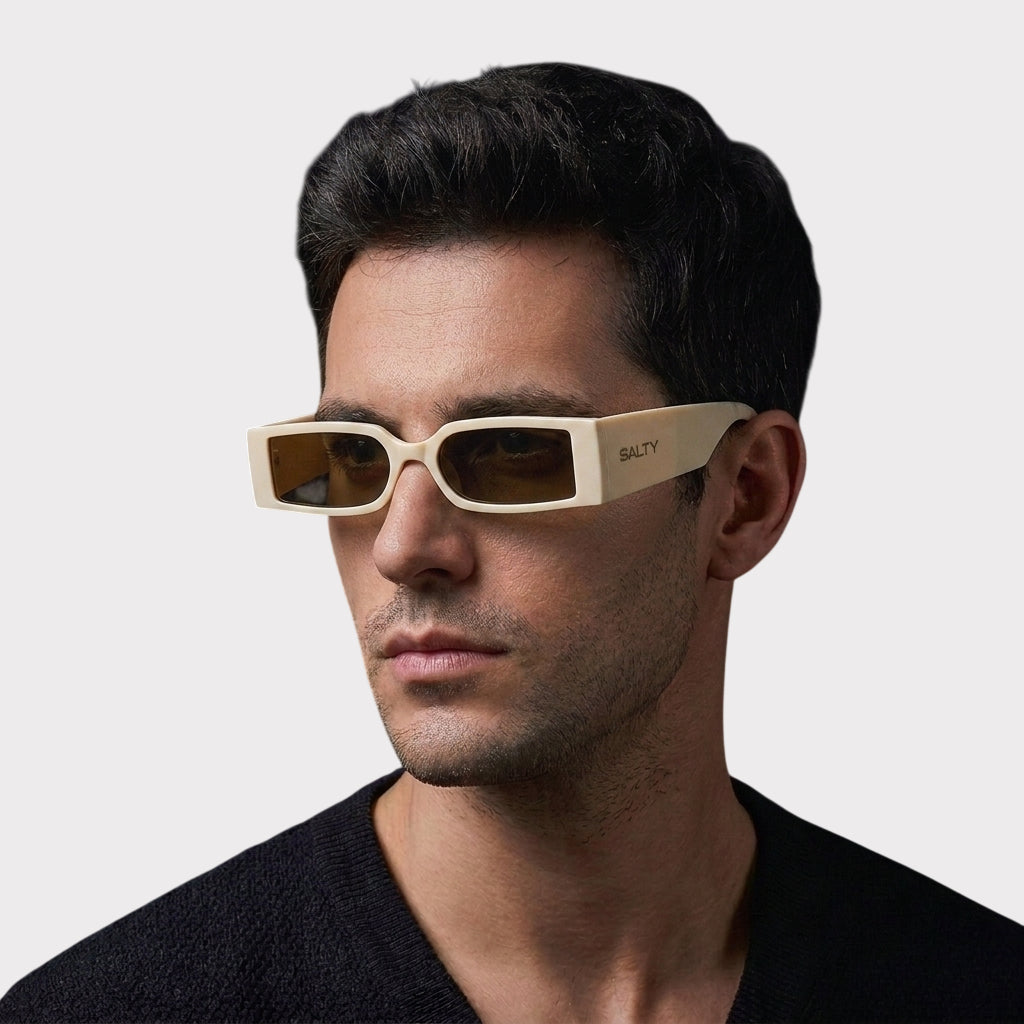Edge Luxe Slim Sunglasses - Light Pink