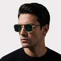 Aero Edge Navigator Shades - Gold