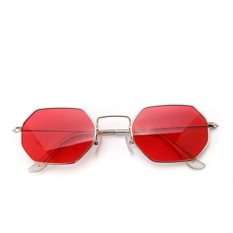 Hexara Edge Luxe Sunglasses - Gold