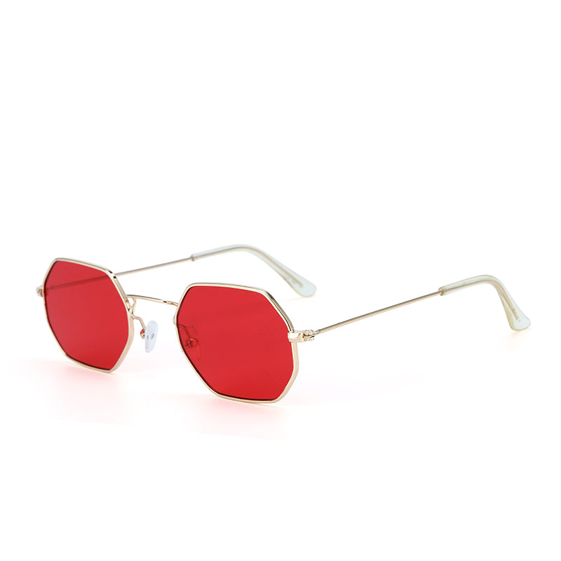 Hexara Edge Luxe Sunglasses - Gold