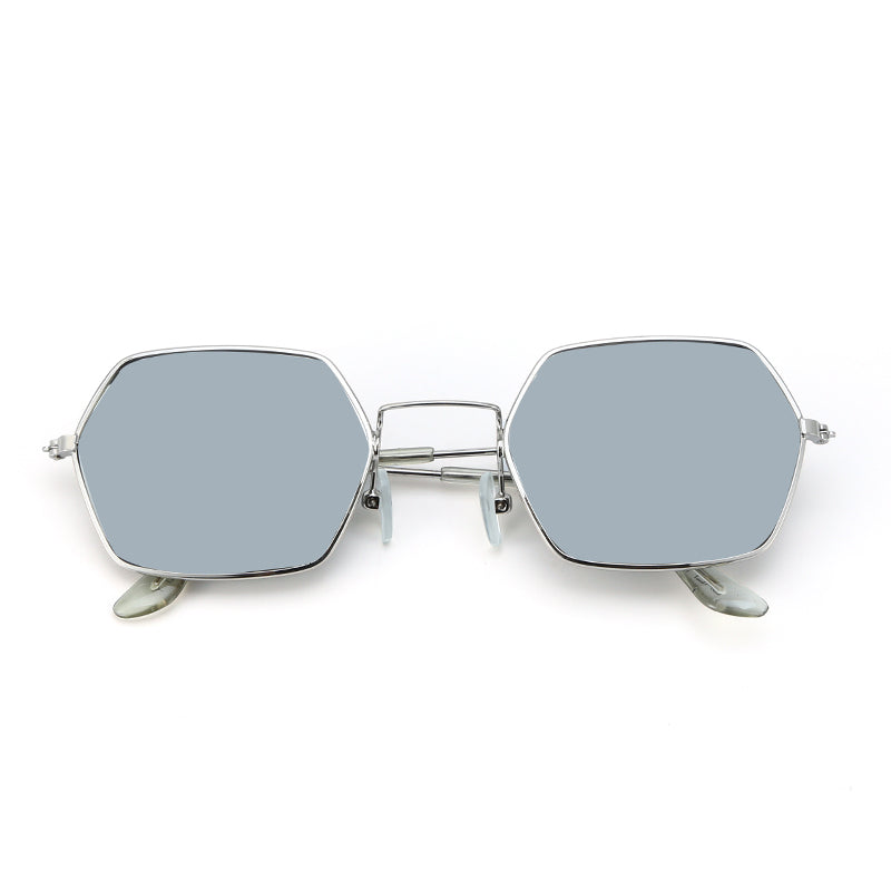 Hexara Edge Luxe Sunglasses - Silver