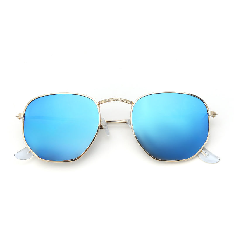 HexaGlint Sunglasses - Mercury Blue