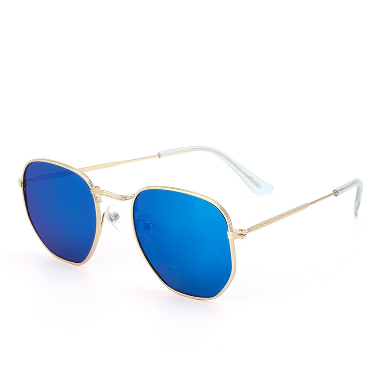 HexaGlint Sunglasses - Mercury Blue