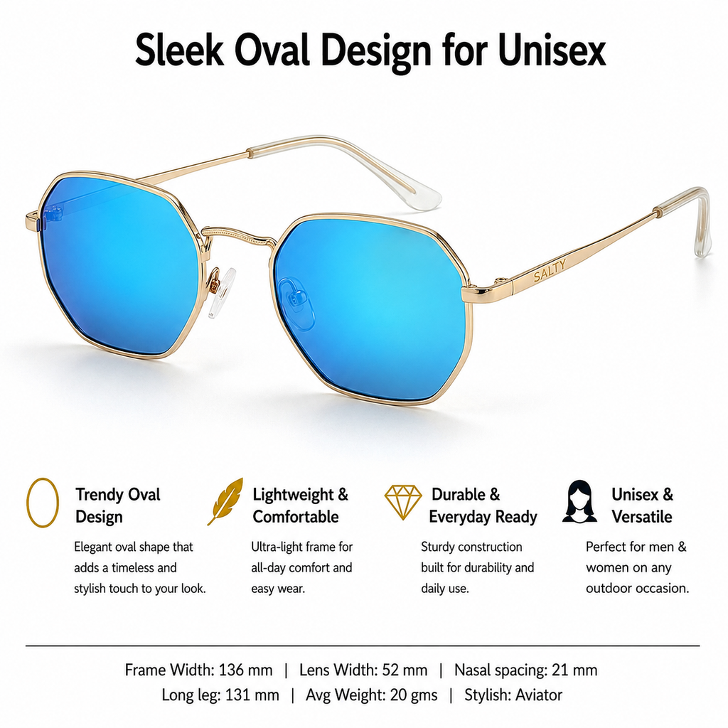 HexaGlint Sunglasses - Mercury Green