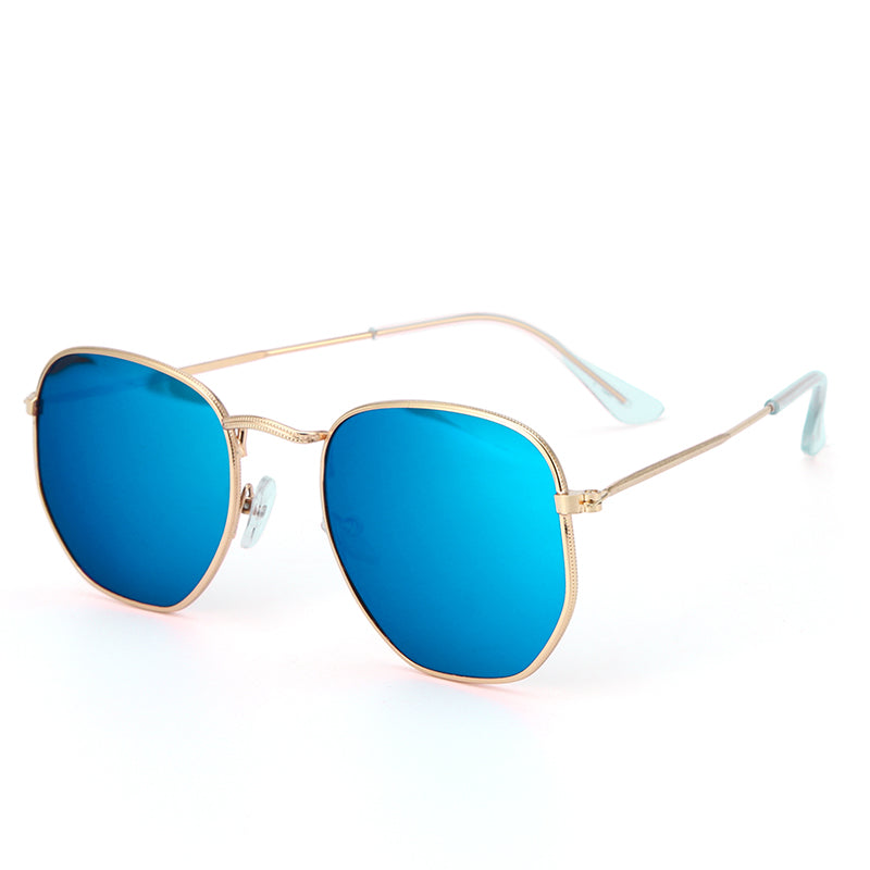HexaGlint Sunglasses - Mercury Green
