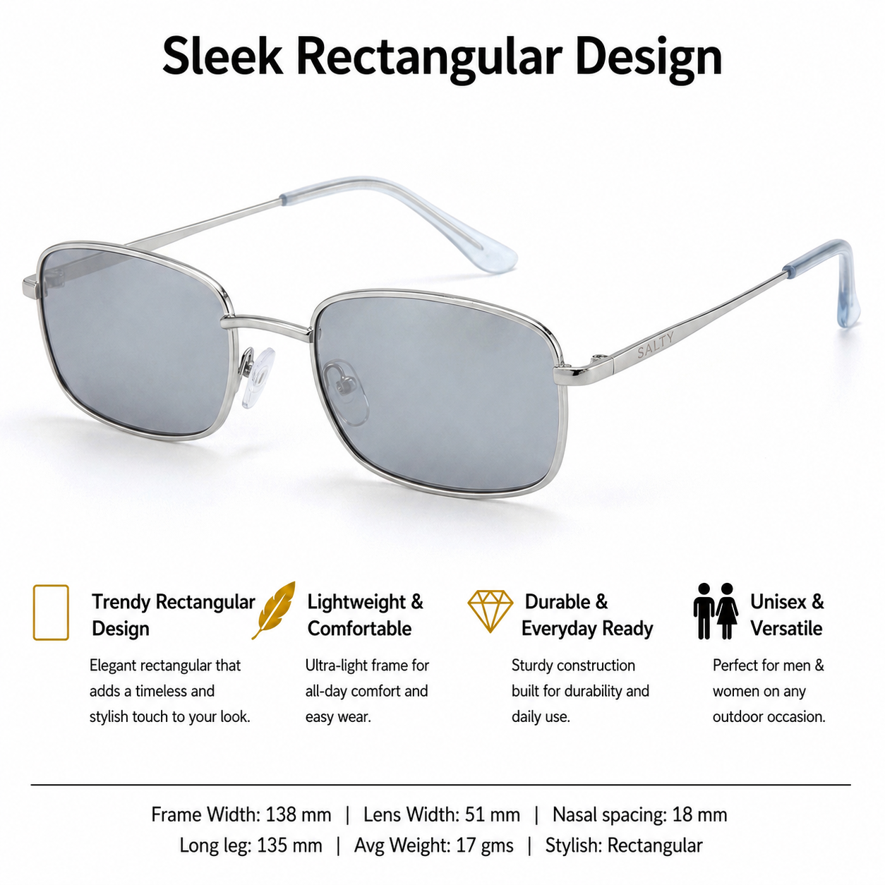 Silver Mist Slim Shades