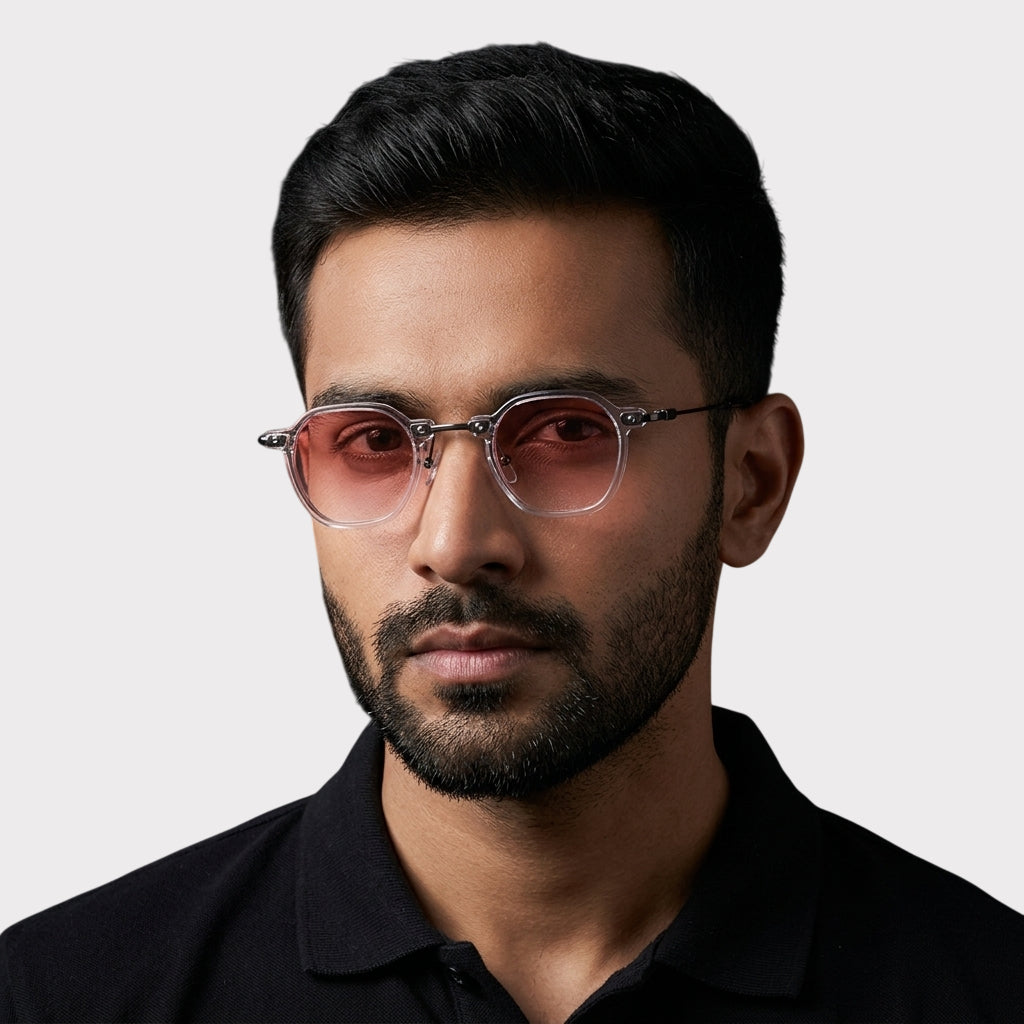 Classic Slim Edge Shades - Pink