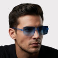AeroBlock Square Shades - Blue