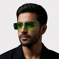 AeroBlock Square Shades - Green