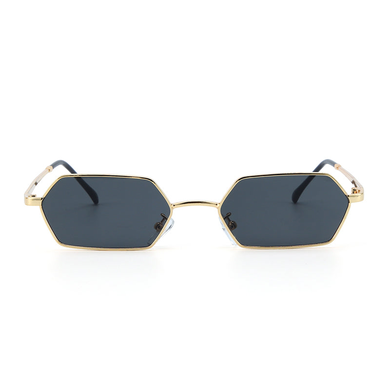 Goldline Hex Edge Shades – Black