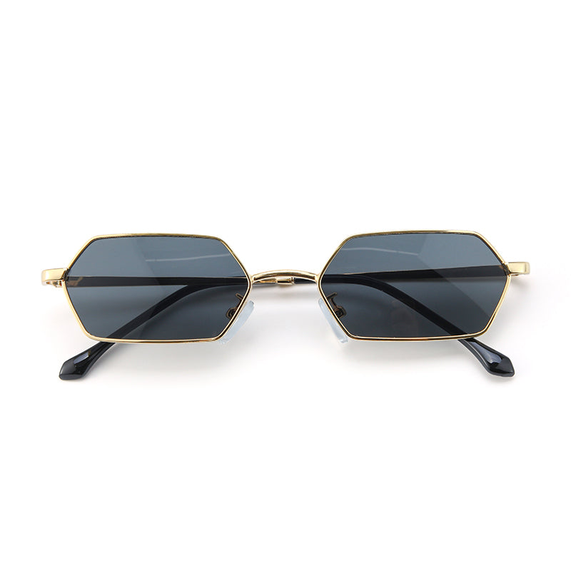 Goldline Hex Edge Shades – Black