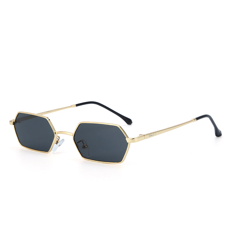 Goldline Hex Edge Shades – Black