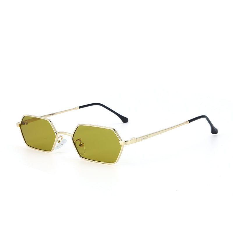 Amberline Hex Edge Shades – Gold