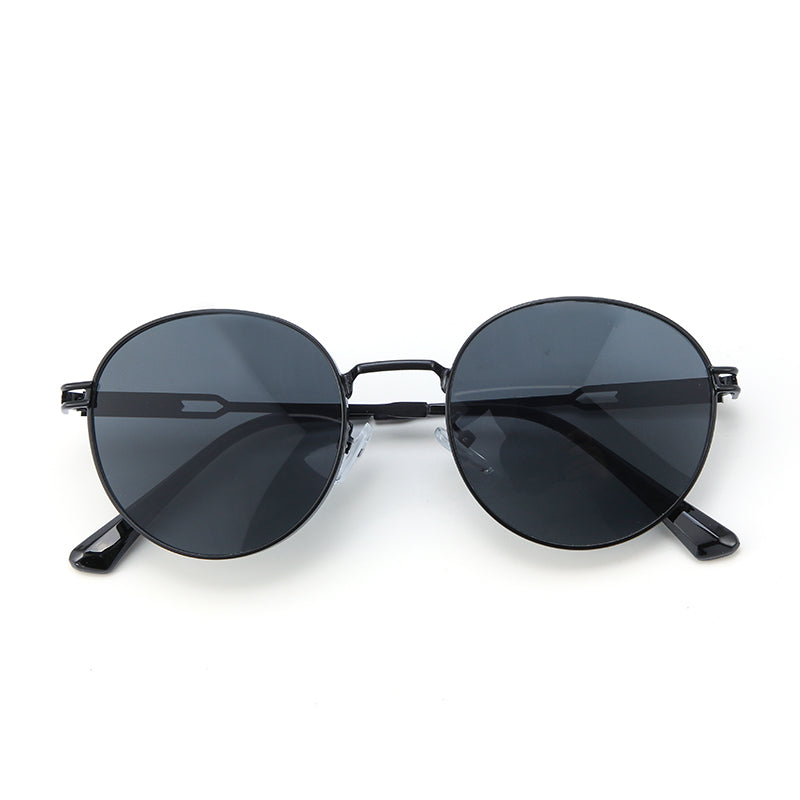 Classic Round Edge Shades – Black