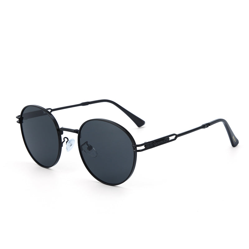 Classic Round Edge Shades – Black
