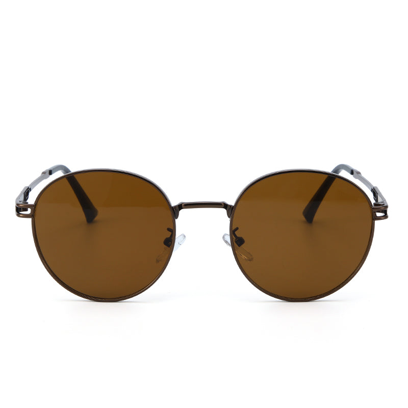 Classic Round Edge Shades – Brown