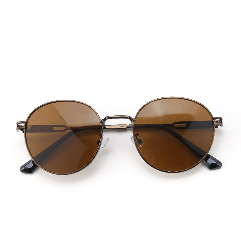 Classic Round Edge Shades – Brown