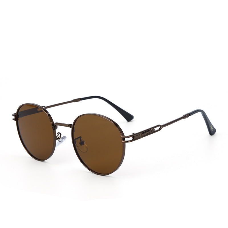 Classic Round Edge Shades – Brown