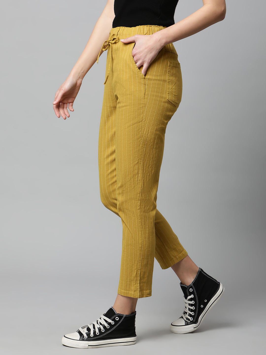 Beige Checkered Lower