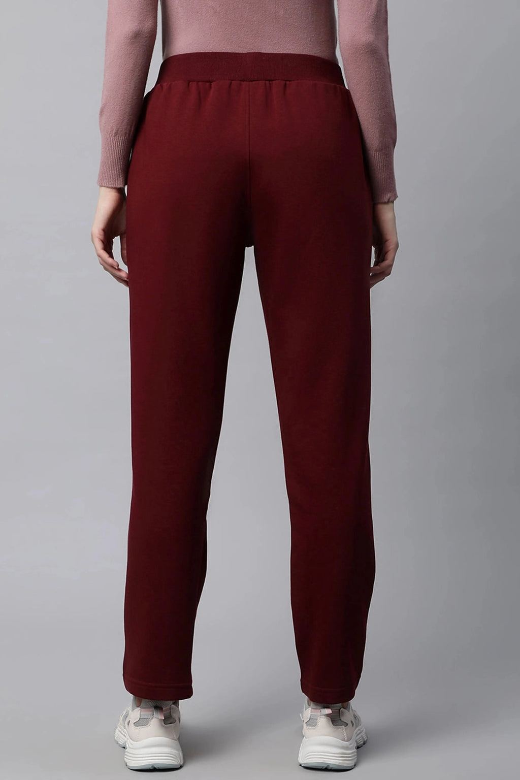 Wine Track Pants With Pockets