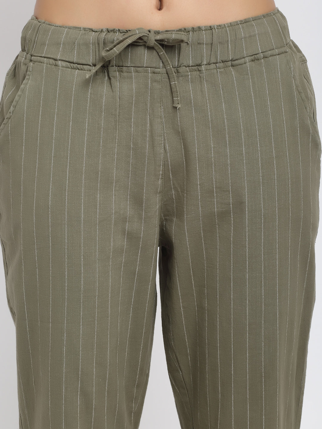 Beige Checkered Lower