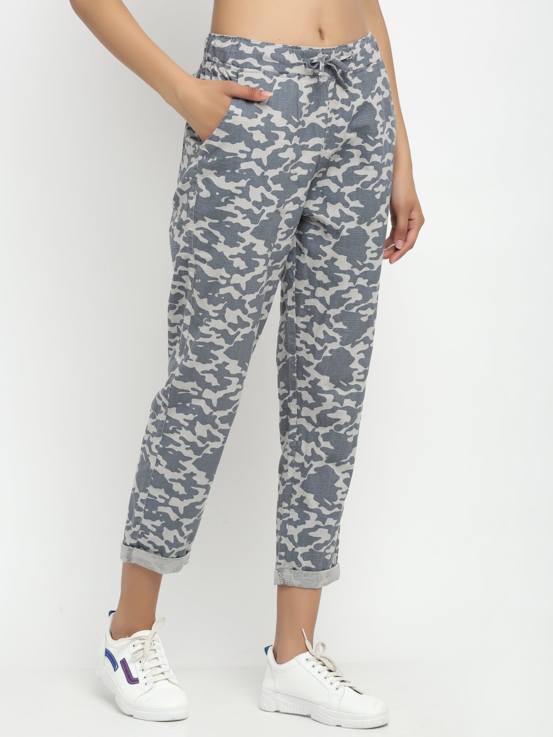 Beige Checkered Lower