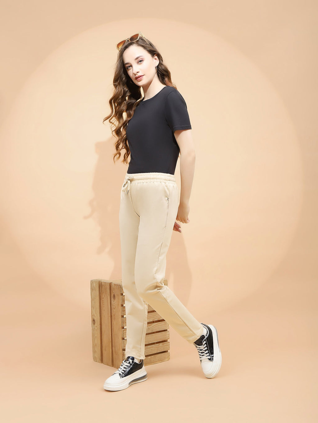Skin Cotton Blend Regular Fit Lower