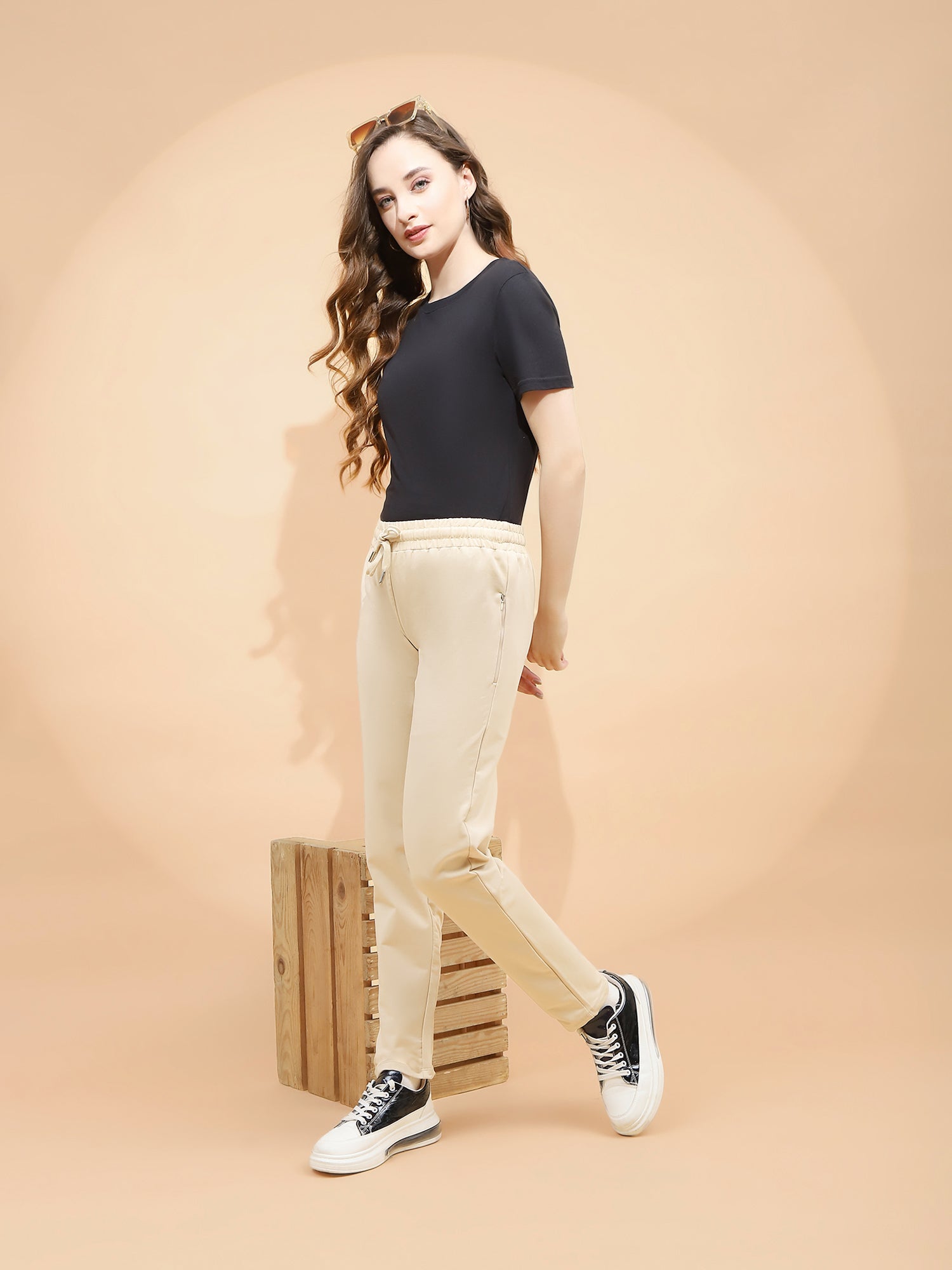 Skin Cotton Blend Regular Fit Lower