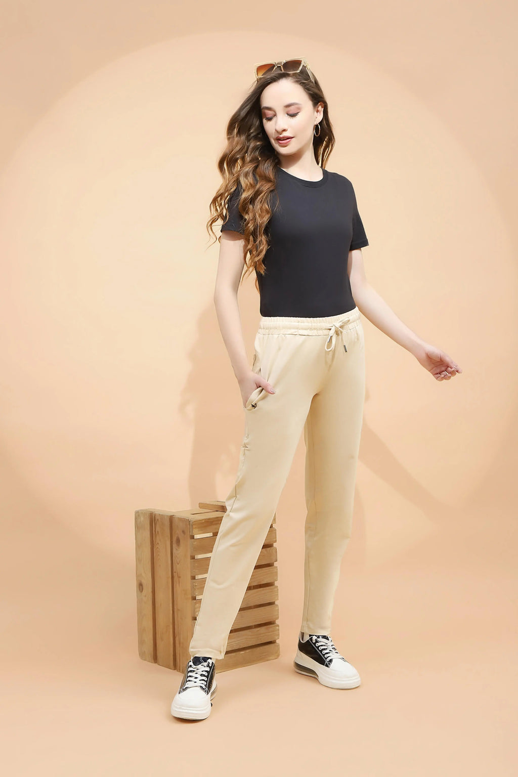 Skin Cotton Blend Regular Fit Lower