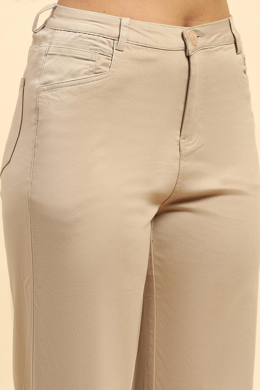 Stretchable Loose Fit Trouser