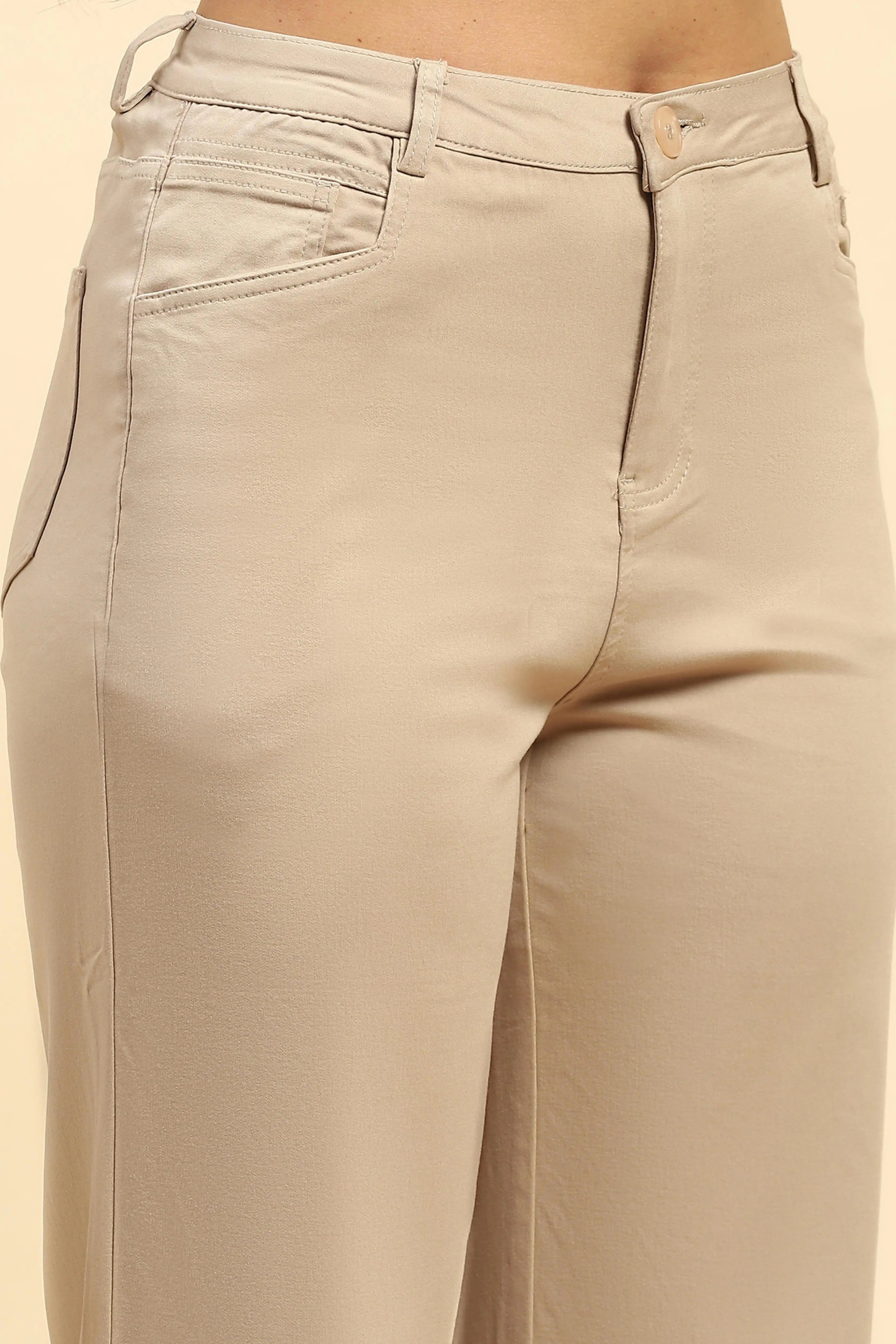 Stretchable Loose Fit Trouser