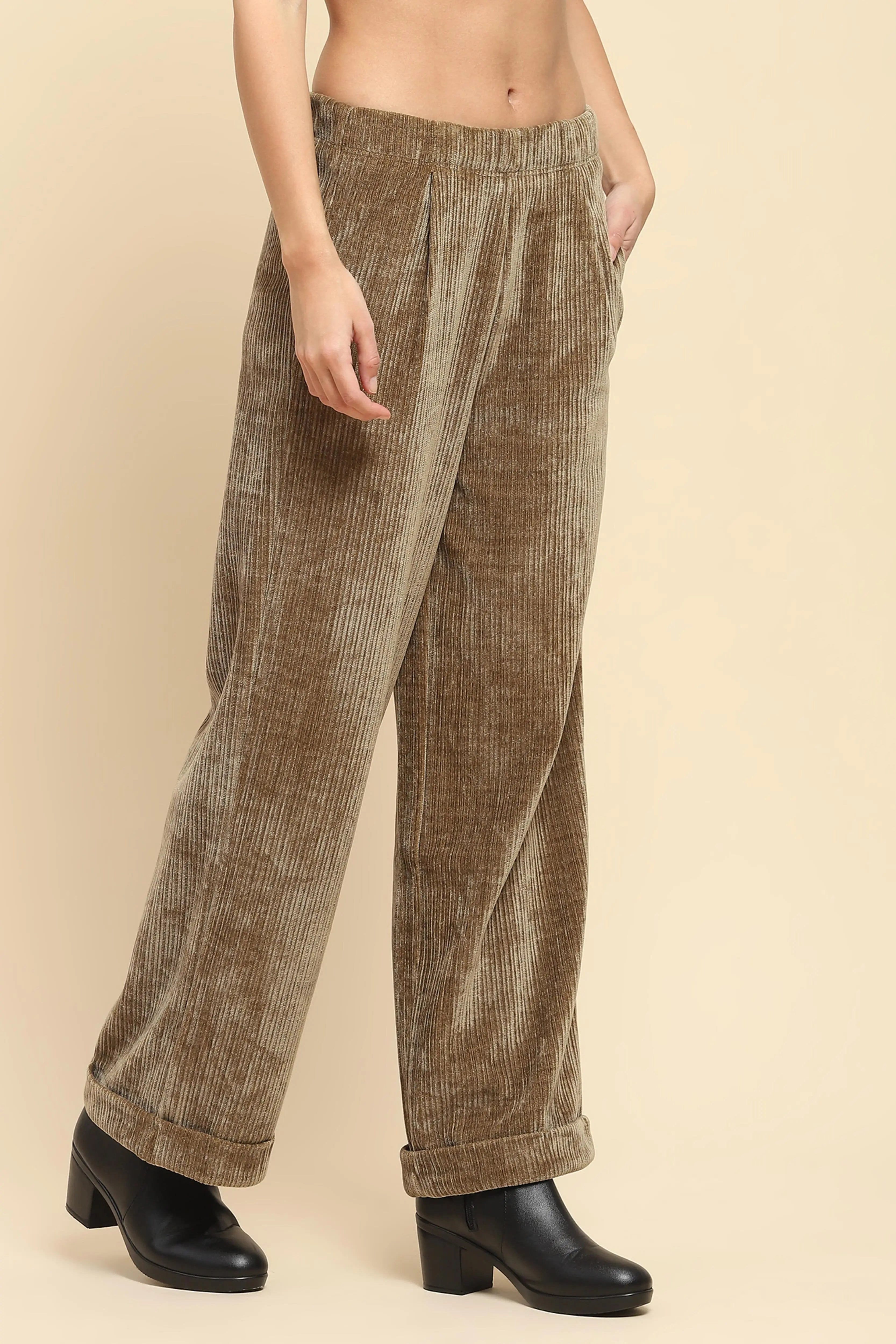 Olive Solid Loose Lower
