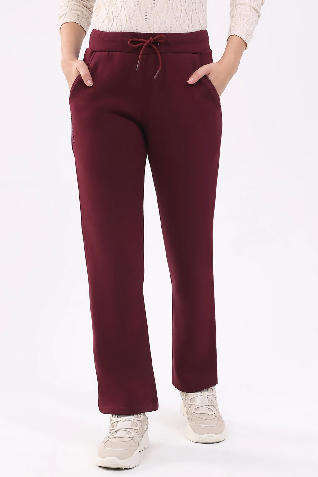 Wine Fleece-Lined Winter Lower
