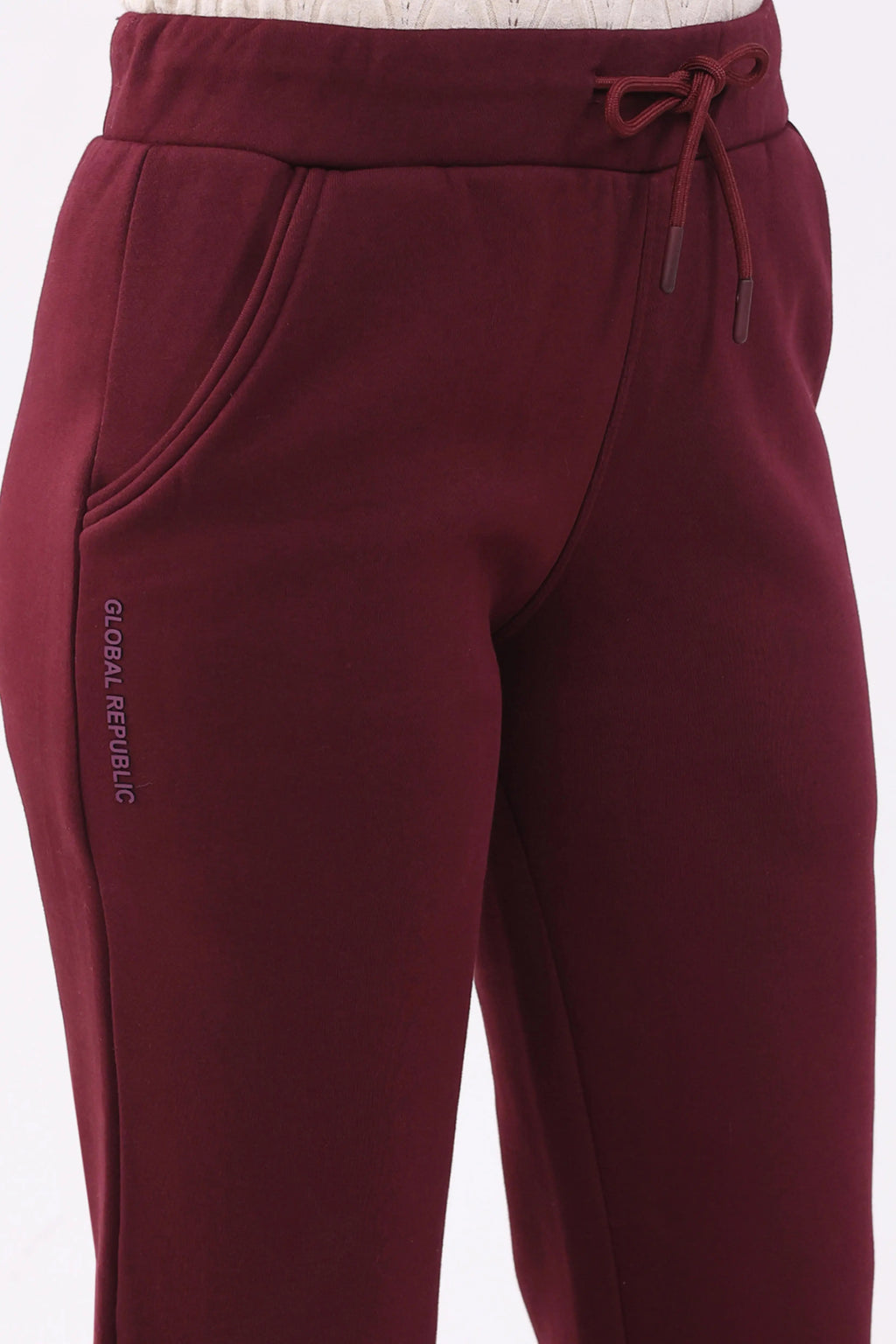 Wine Fleece-Lined Winter Lower