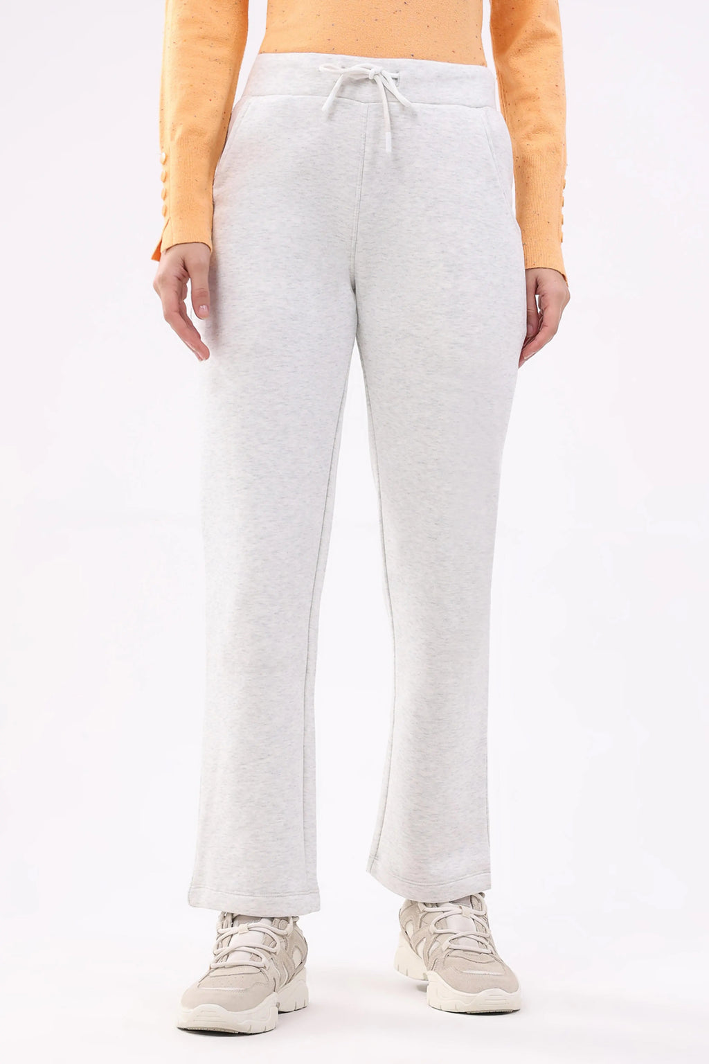 Ecru Fleece-Lined Winter Lower