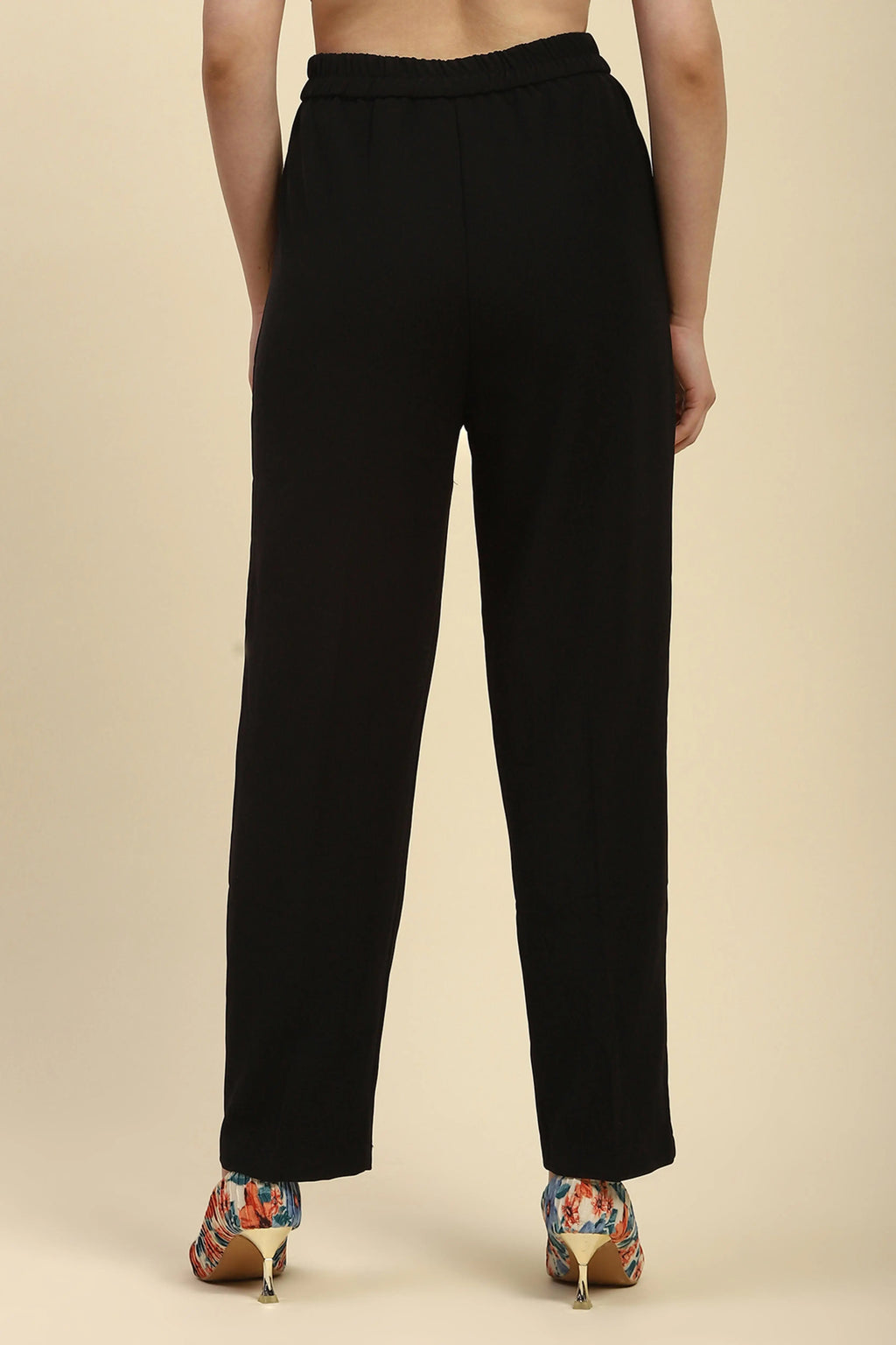 Korean Black Trouser