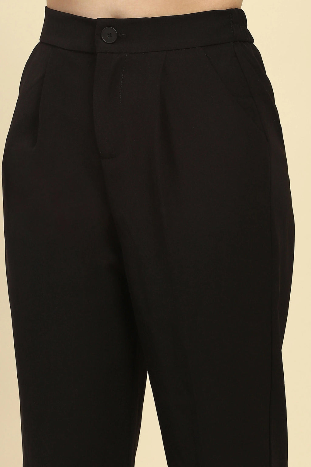 Korean Black Trouser